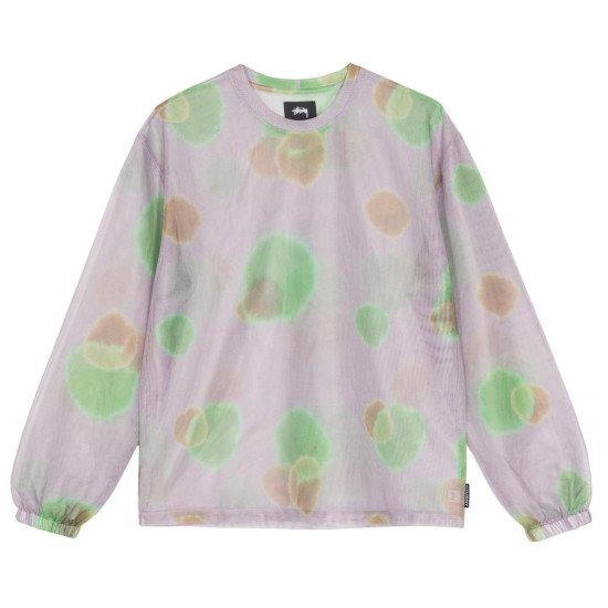 Stussy Ανδρική μακρυμάνικη μπλούζα Printed LS Mesh Tee